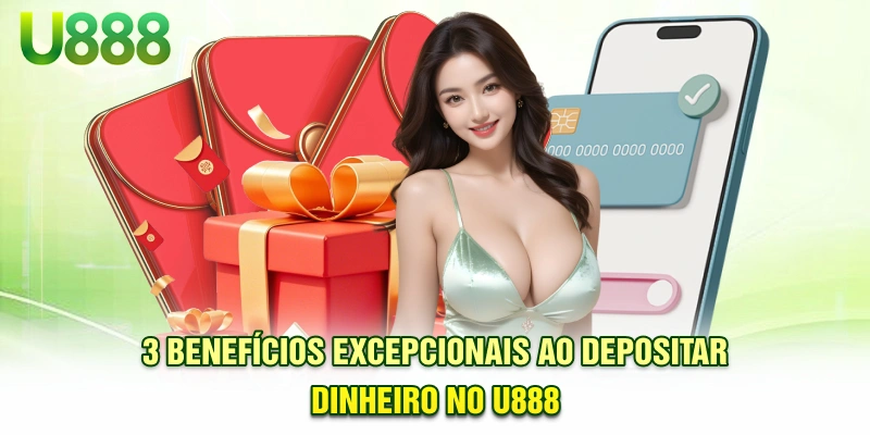 3 benefícios excepcionais ao Depósito U888