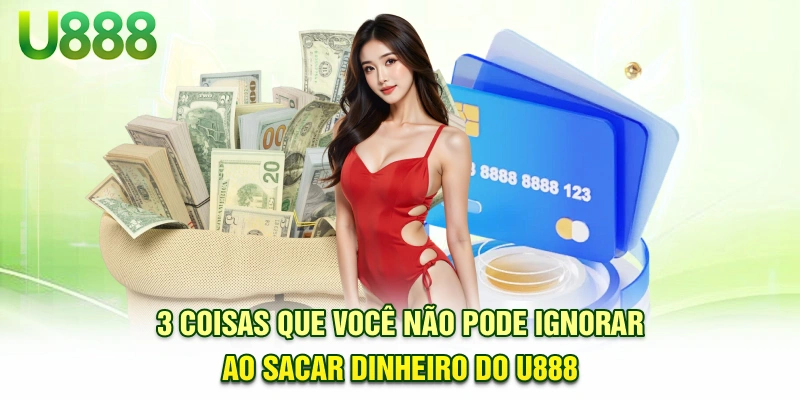 3 coisas que você não pode ignorar ao sacar dinheiro U888