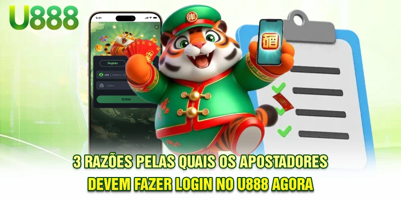 3 razões pelas quais os apostadores devem fazer login U888 agora