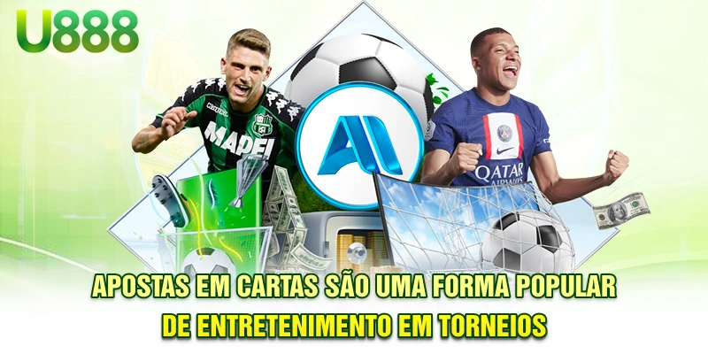 Apostas em cartas são uma forma popular de entretenimento em torneios