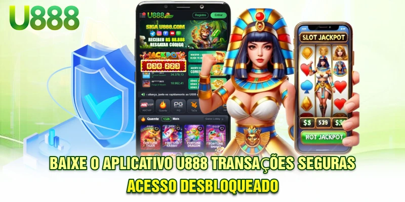 Baixe o aplicativo U888 - Transações seguras, acesso desbloqueado