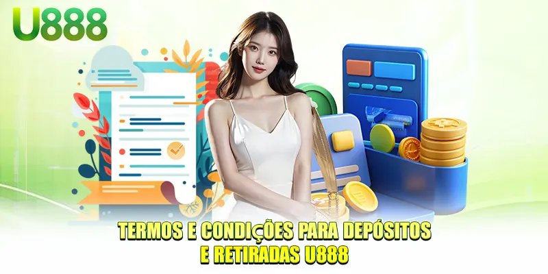 Termos e condições para depósitos e retiradas U888